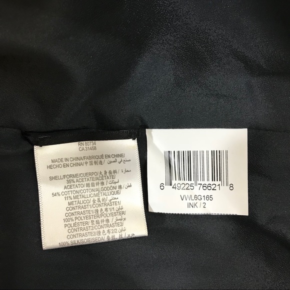 BCBG MAX AZRIA BLACK JACQUARD  HALTER DRESS - Picture 8 of 8